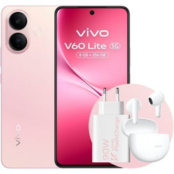 Vivo V60 Lite 5G 6.77 8Gb 256Gb Pink Bundle