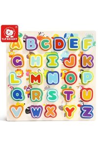 PUZZLE DE ANIMALES Y ALFABETO TOP BRIGHT