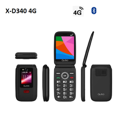 Telefono Qubo Xd-340 Negro 4G 3,36+1,77 Varios