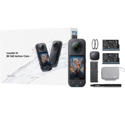 Cámara Digital Deportiva Insta360 X5 Essecial Kit/ 8K/ Angul