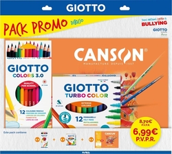 Exp 20 pack promo dibujo giotto/basik