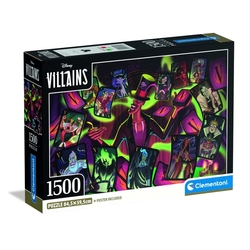 Puzzle Villanas Disney 1500Pzs