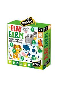 Play farm progressive puzzle, 7 puzzles grandes para construir hacia arriba.