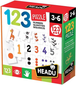 123 puzzles, n�meros, cantidades y secuencias.