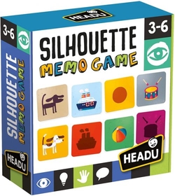 Silhouette memogame, reconoce las formas.