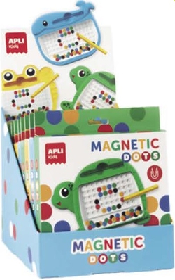 Exp 9 mini pizarras magneticas dots animals modelos surtidos