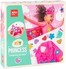 Kit disfraz princesa diy con formas precortadas de goma Eva.