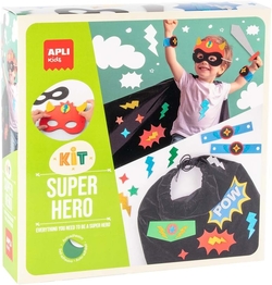 Kit disfraz de superhéroe diy con formas precortadas de goma eva