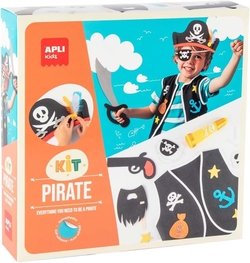 Kit disfraz diy prirata con formas precortadas de goma eva