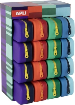 Exp 16 portatodos silicona bicolor colores vivos