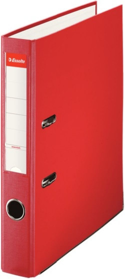 ARCHIVADOR F� PALANCA 50MM CARTON FORRADO PLASTICO ROJO