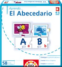 Aprendo el abecedario (58 Piezas)