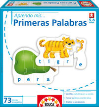 Aprendo mis primeras palabras