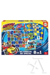 SET ESPECIAL 8 EN 1 MICKEY AND THE ROADSTER RACERS