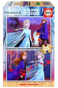 FROZEN 2 2 PUZZLES DE 25 PIEZAS