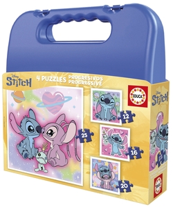 PUZZLE MALETA PROGRESIVOS STITCH