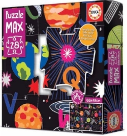 PUZZLE 28 PIEZAS MAX ALPHABET SPACE PIEZAS GIGANTES