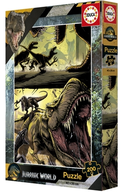 PUZZLE 200 PIEZAS JURASSIC WORLD