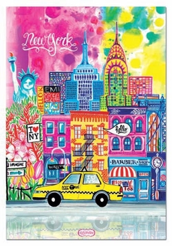 PUZZLE 1000 PIEZAS NEW YORK CAR PINTOS