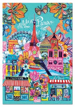 PUZZLE 1000 PARIS BY CAR PINTOS