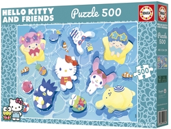 PUZZLE 500 PIEZAS HELLO KITTY AND FRIENDS