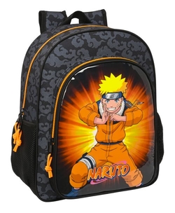 MOCHILA JUNIOR ADAPTABLE A CARRO NARUTO 32x38x12cm