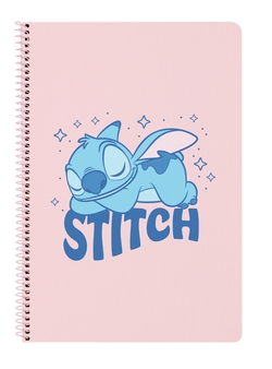 LIBRETA FOLIO 80 HOJAS TAPAS DURAS STITCH OHANA 21,5x31x1cm