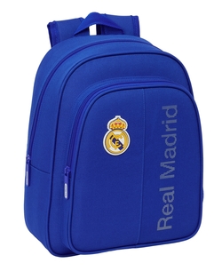 MOCHILA INFANTIL ADAPTABLE CARRO REAL MADRID 27x33x10cm