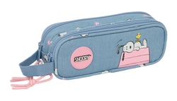 PORTATODO DOBLE SNOOPY 21x8x6cm