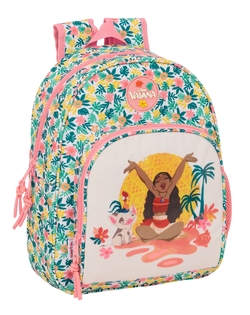 MOCHILA INFANTIL ADAPTABLE CARRO VAIANA 28x34x10cm