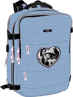 MOCHILA VIAJE CABINA PORTATIL 15,6'' K-POP Demon Hunters - HUNTRIX 29x44x19cm