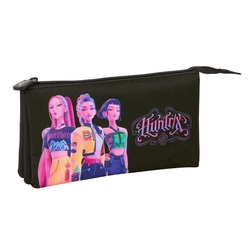 PORTATODO TRIPLE K-POP DEMON HUNTERS NEGRO