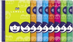  CUADERNO ESPIRAL 4� 40H 70G 4MM CUADROVIA CUBIERTA BASICA