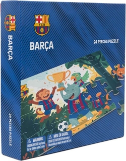 PUZZLE 24 PIEZAS FC BARCELONA