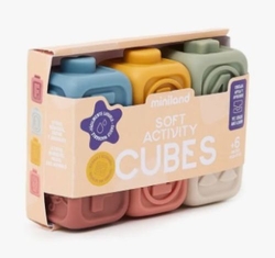 6 CUBOS APILABLES DE GOMA