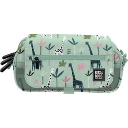 PORTATODO TRIPLE CON SOLAPA B&B JUNGLE 23x10x10cm