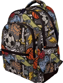 CARTABLE RUBBER B&B FREE SPORT 33X46X22,5CM