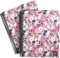 CARPETA FUNDAS CARPETA FUNDAS MAXIPLAS PP 30F B&B TRUE LOVE 25,5x31x1,6cm