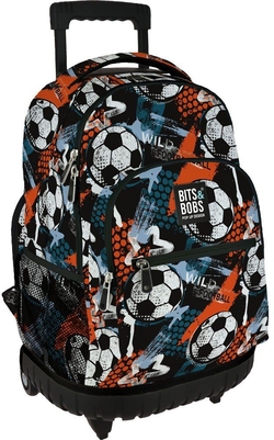 MOCHILA ROLLER B&B WILD FOOTBALL 37x52x25cm