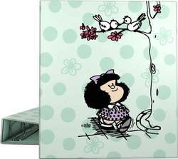 CARPETA ANELLES A4 FOR.4D40 MAFALDA KISS 28X32X5,6CM