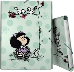 CARPETA 3 SOLAPES FOR. MAFALDA KISS 26,5X35X1,9CM