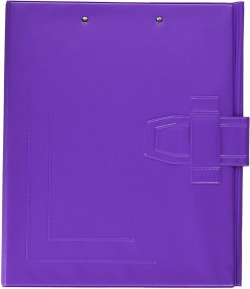 CARPETA 4 ANILLAS 40MM Y MINICLIP PVC VIOLETA