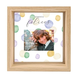 MARCO CRISTAL DOBLE COMUNION PARA NIÑO