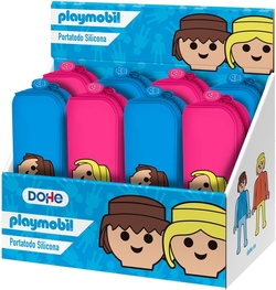 EXP 8 PORTATODO SILICONA PLAYMOBIL SURTIDO