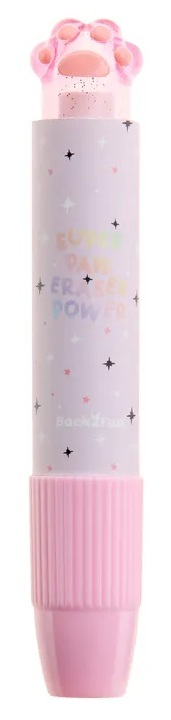GOMA RETRACTIL PATITA ROSA B2F