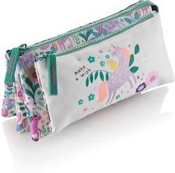 PORTATODO CUADRUPLE RECI MAGIC UNICORN 220x115x40mm