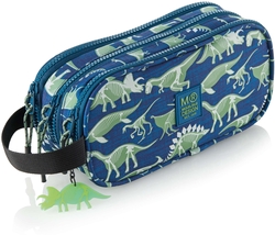 PORTATODO TRIPLE ASA RECICLADA FOSSIL 225x85x110mm