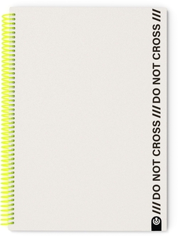 CUADERNO A4 ESPIRAL NOT CROSS 100H CUADRICULA GRIS