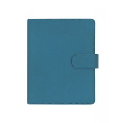 AGENDA ANILLAS TROYA 500 SEMANA VISTA AZUL SIMIL PIEL