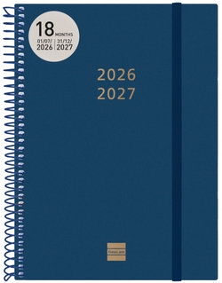 AGENDA ESCOLAR 26-27 E10 2DP 18M PRETTY ESPIRAL